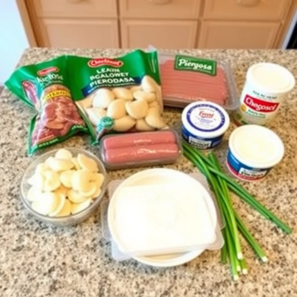  ingredients for Crockpot Pierogi Casserole